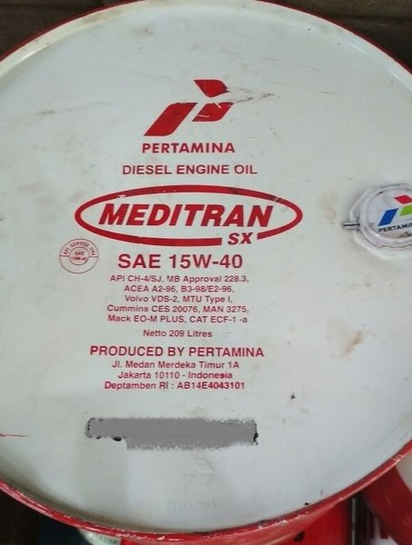 Pertamina Meditran SX 15W-40 API CH-4